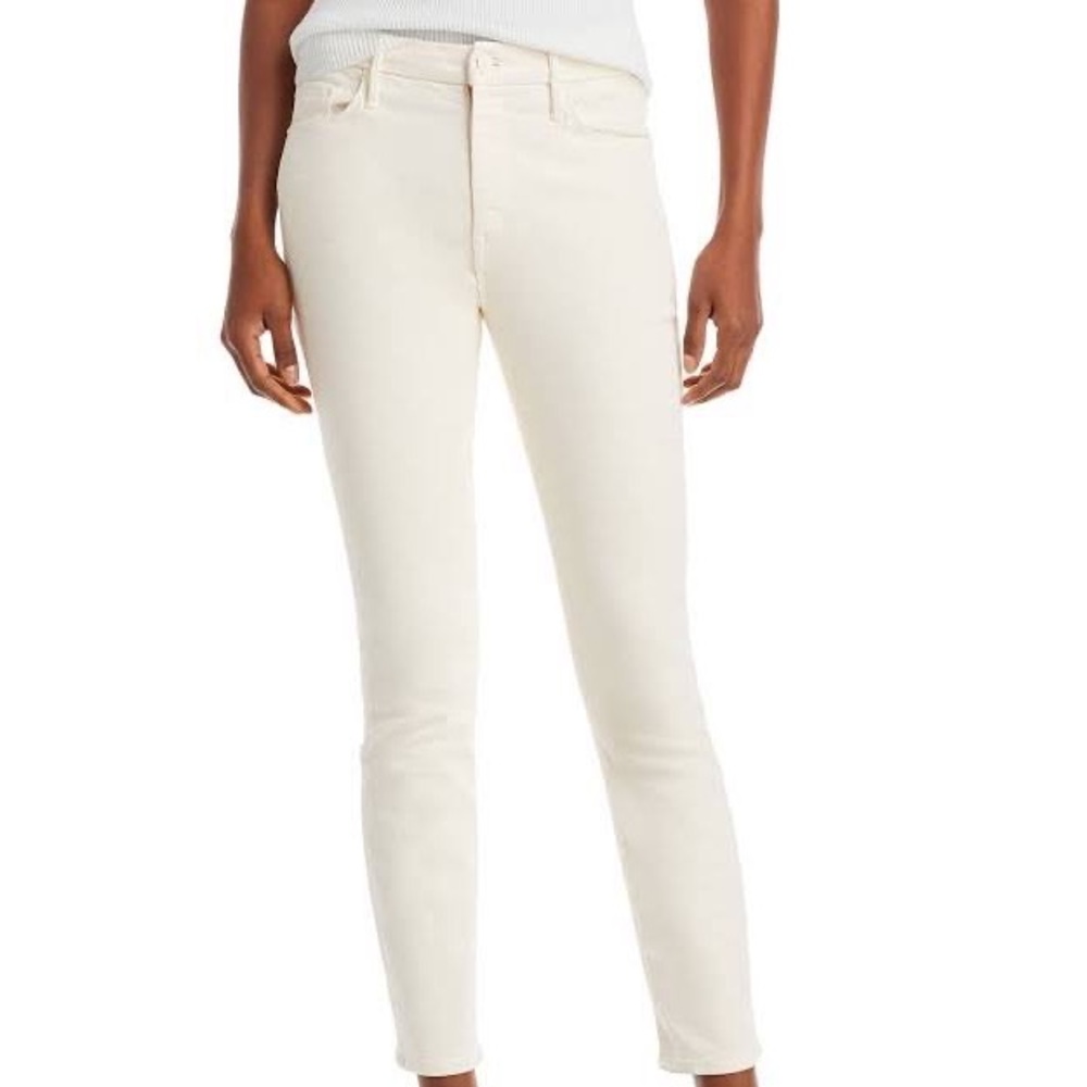 MOTHER High Waisted Looker Ankle Jeans